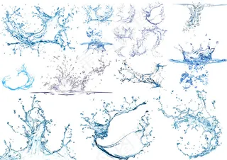 浪花素材ps笔刷