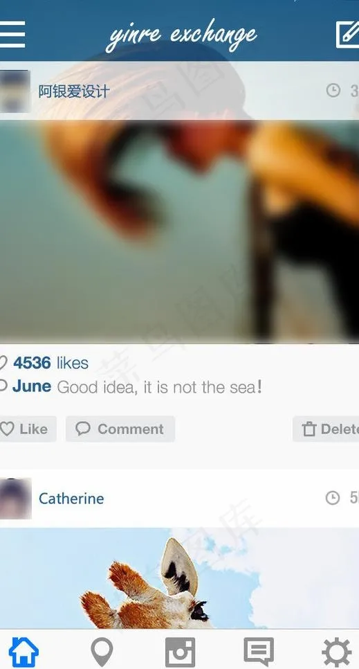 ios7界面图片psd模版下载