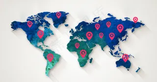 精湛的世界地图