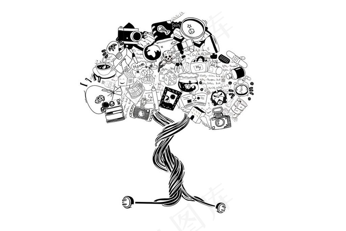 卡通素材图片psd模版下载