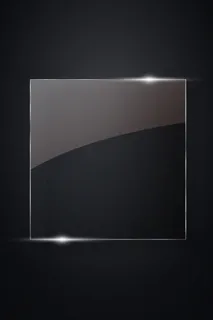 矢量玻璃质感透明边框背景