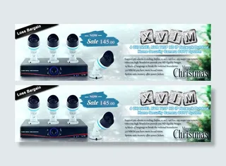 XVIM安防监控NVR套装圣诞促销...