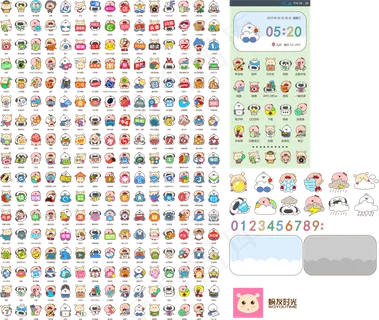 蜗友时光 矢量图标 限量下载图片