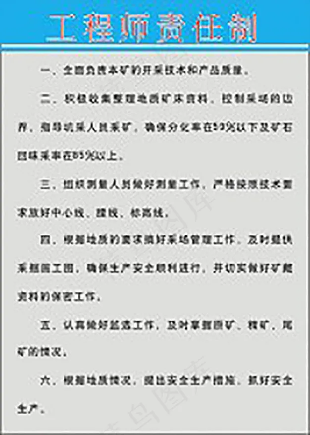 公司安全生产制度牌4cdr矢量模版下载