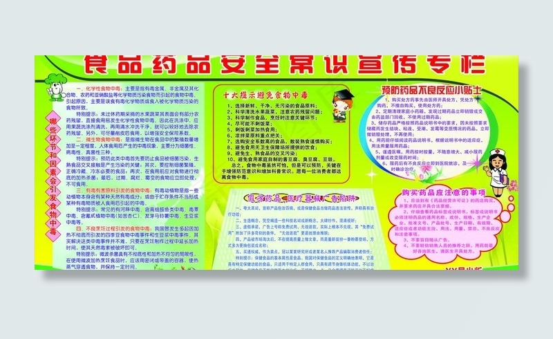 食品药品宣传专栏图片(5764X2882(DPI:60))psd模版下载