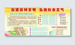 创建精神文明城市图片