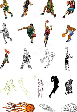 篮球运动图片