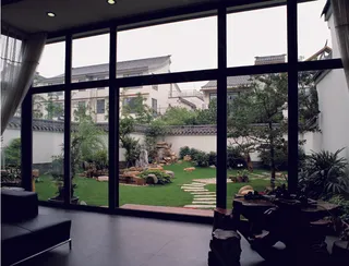 中式风格三层别墅装修施工图及效果图