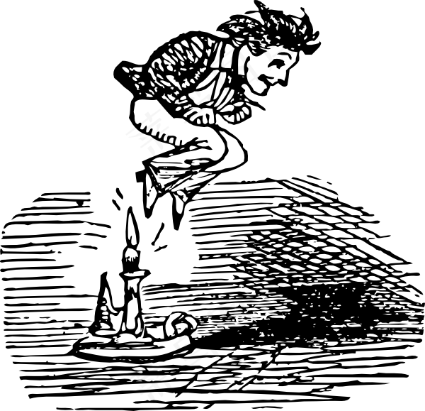 杰克是敏捷的剪贴画