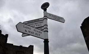英国街头指示牌图片