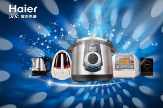 海尔家电促销海报