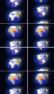 高清地球网络连线商贸互联网视频
