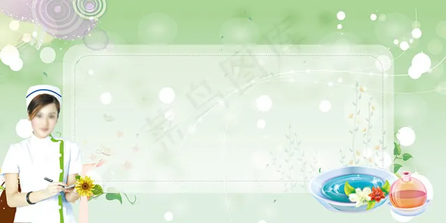 医院宣传栏展板PSD模板