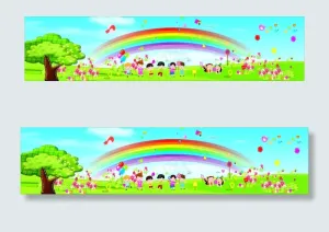幼儿园 广告 儿童节 六一图片