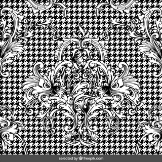 复古饰品在桌面背景