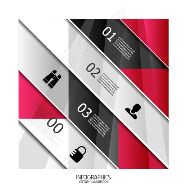 潮流创意标签eps,ai矢量模版下载