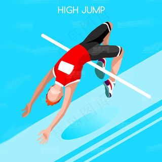 创意体育运动员项目设计矢量素材