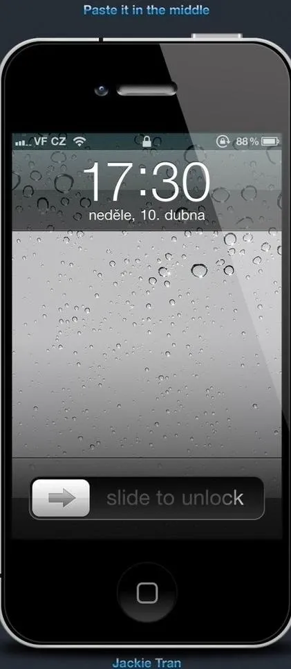 苹果手机(iphone4)图片psd模版下载