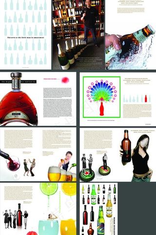酒类画册 啤酒画册图片