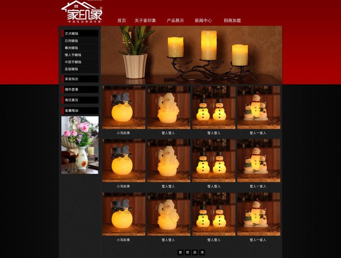 家印象官网方案一图片psd模版下载