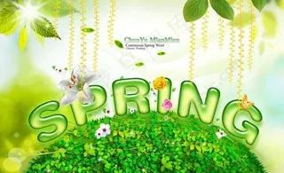 春天海报图片