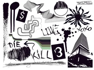 线稿图——矢量素材