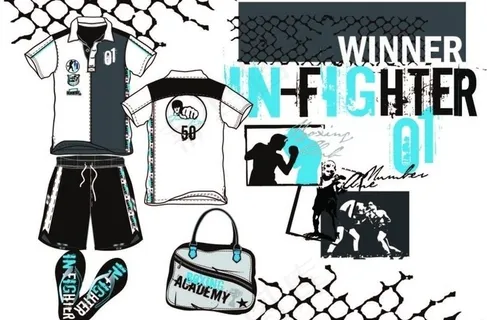 男童服装款式设计手稿图片