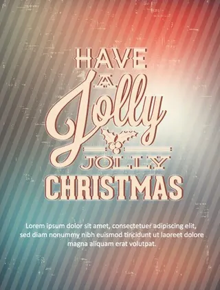 手写圣诞快乐艺术字体图片