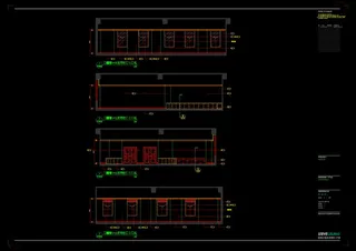 室内cad会所图稿
