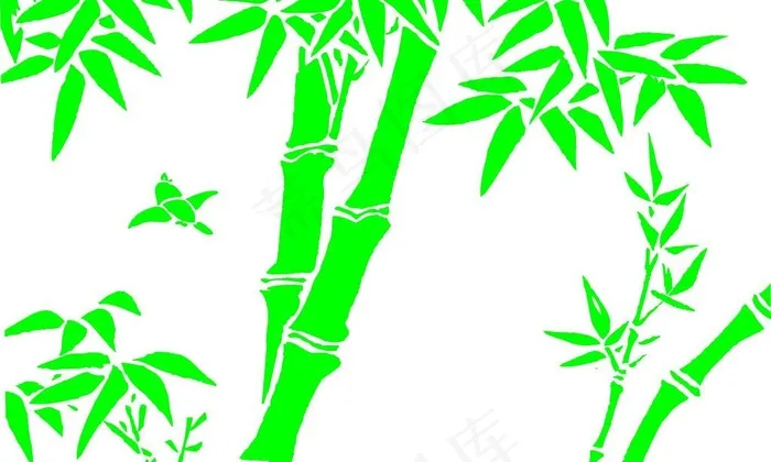 竹子图片cdr矢量模版下载