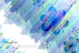 彩色花朵背景图