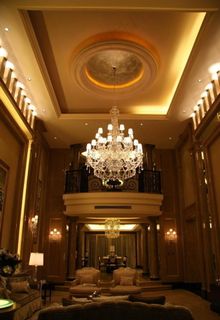 样板房 星河湾 客厅 吊灯