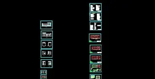 中学4层食堂建筑施工图
