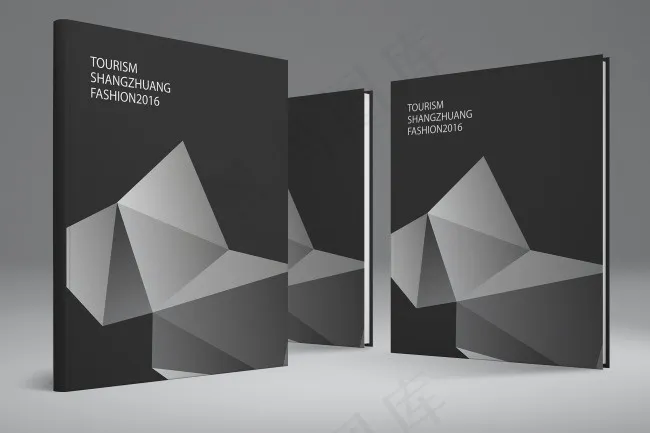 精品创意画册封面ai矢量模版下载