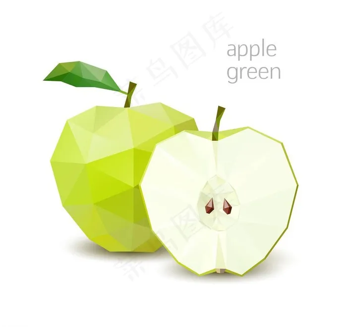 马赛克水果图片eps,ai矢量模版下载