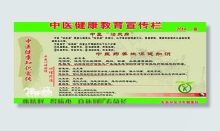 中医健康教育宣传栏图片