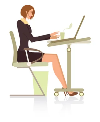 忙碌的人们素材