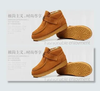 男雪地靴海报图片