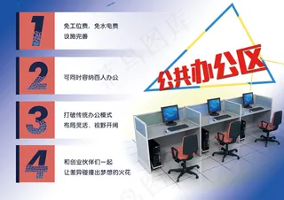 创业孵化公司办公区介绍