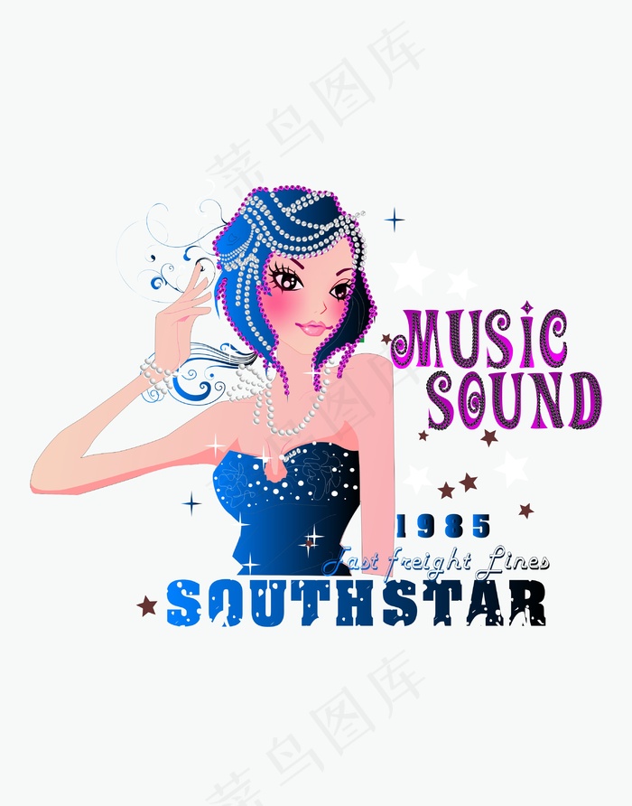 矢量人物女人素材