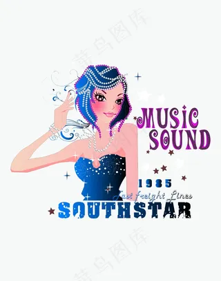 矢量人物女人素材