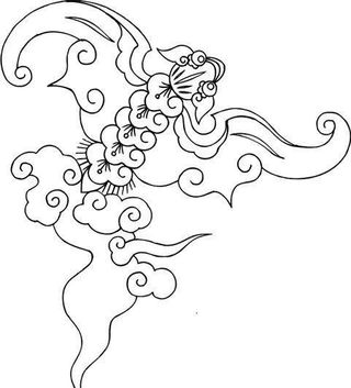 吉祥图案 黑白 中华传统 矢量 AI_0004