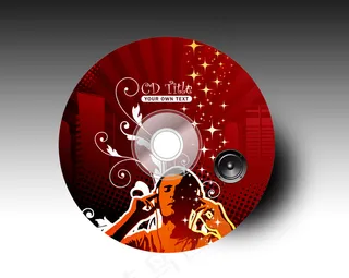 光盘封面设计 光盘模板下载