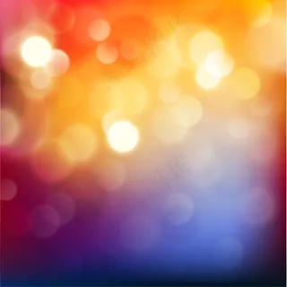 五彩梦幻光晕背景素材