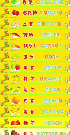 水果蔬菜图片