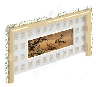 电视柜背景墙模板下载