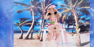 儿童摄影样册 浪漫岛的阳光图片