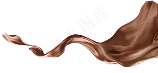 飞溅巧克力特效海报素材