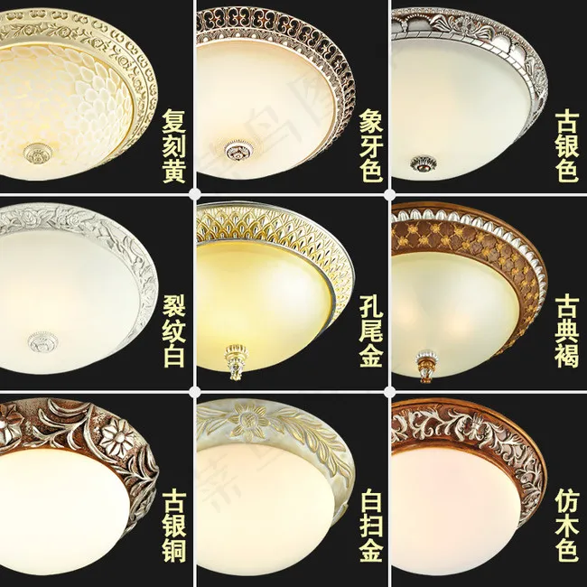 欧式吸顶灯psd模版下载