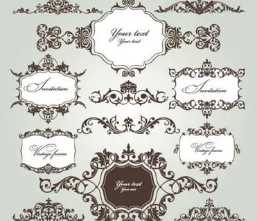 经典的欧洲模式01矢量